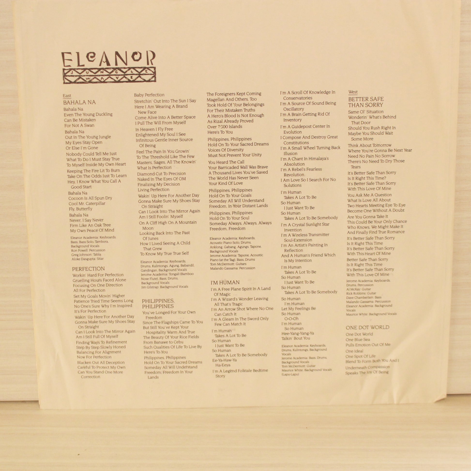 Eleanor Academia : Jungle Wave (LP,Album)