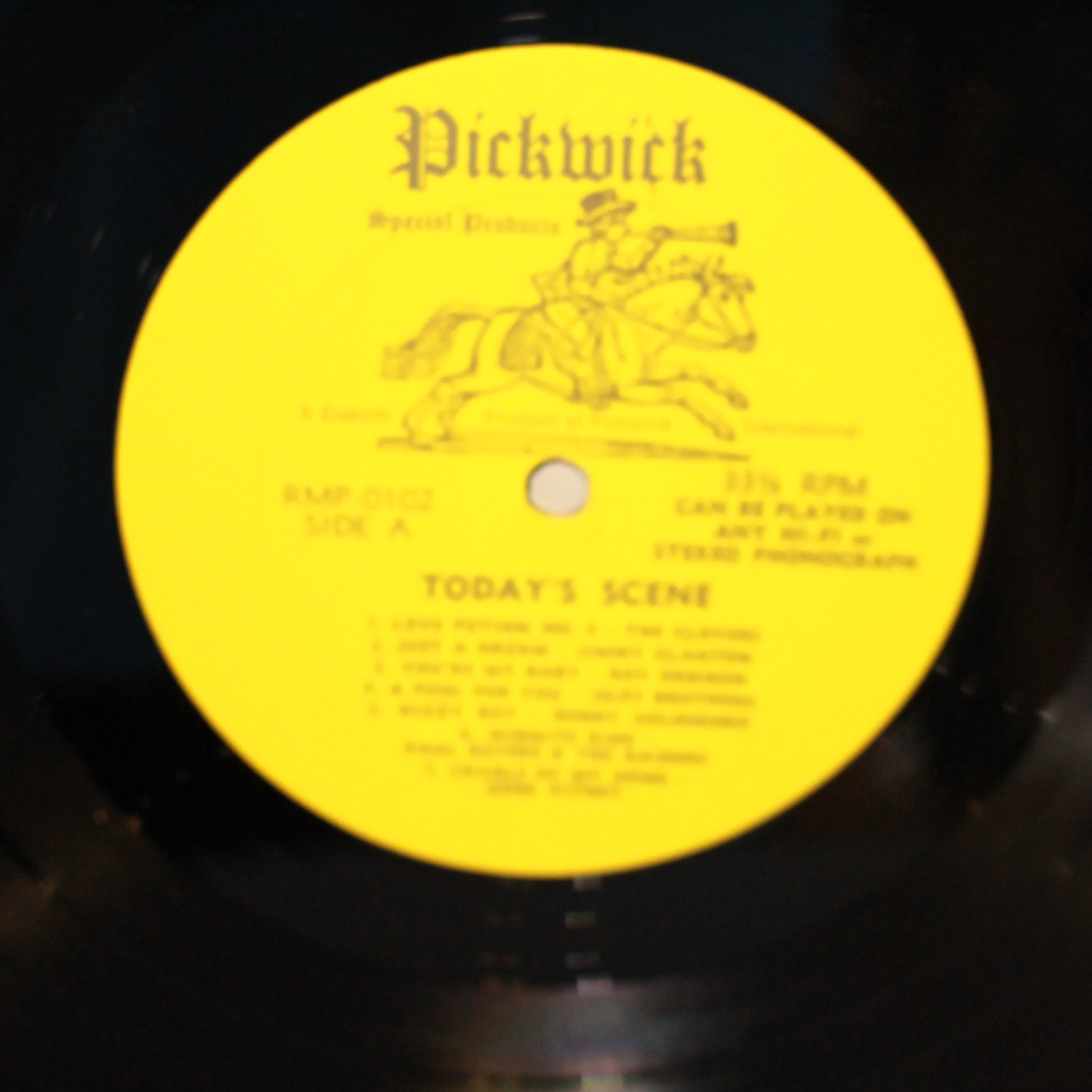 Various : Today's Scene! (LP,Compilation)