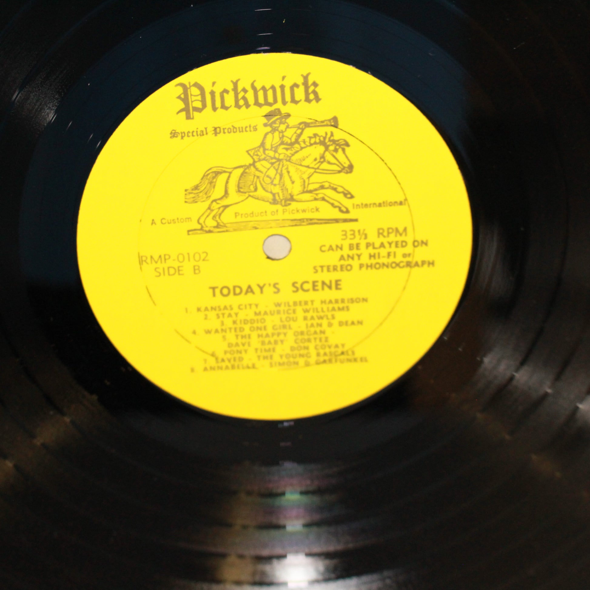 Various : Today's Scene! (LP,Compilation)