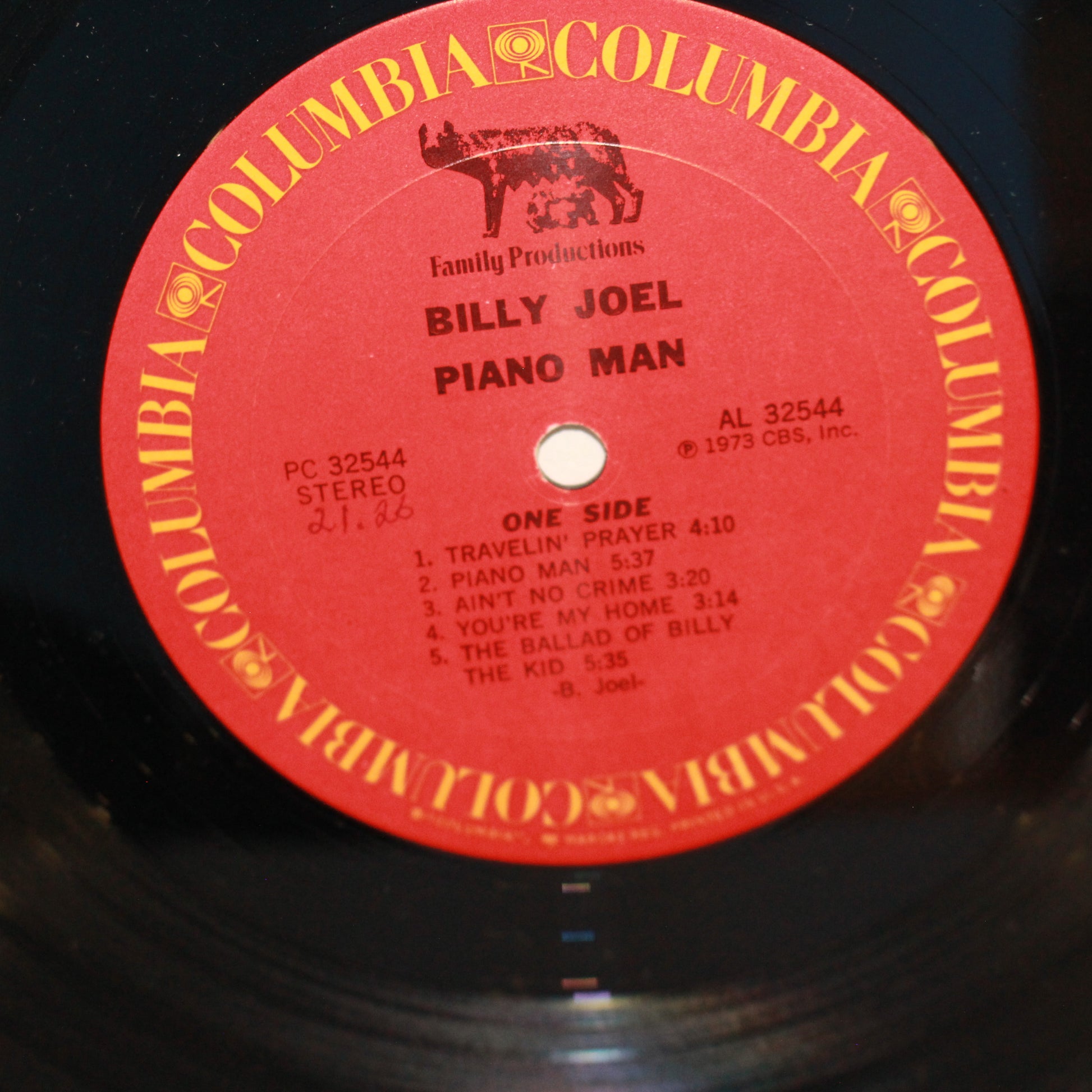 Billy Joel : Piano Man (LP,Album,Repress)