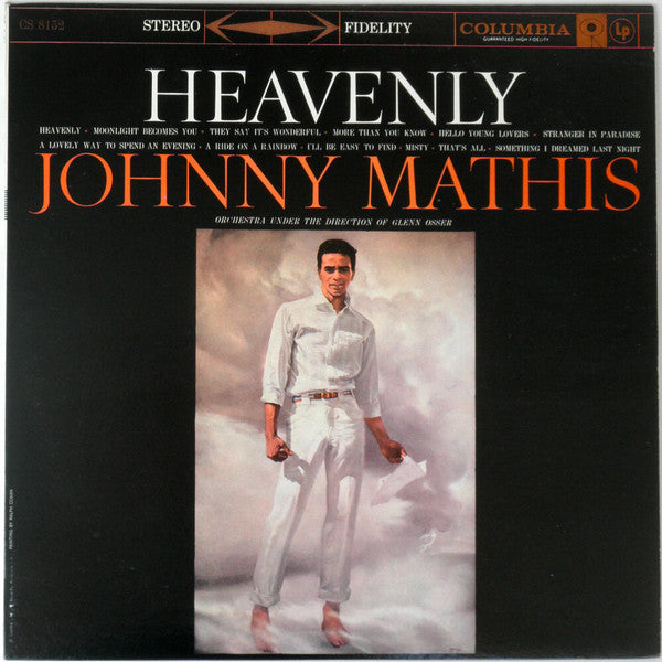 Johnny Mathis : Heavenly (LP,Album,Stereo)