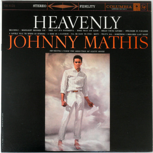 Johnny Mathis : Heavenly (LP,Album,Stereo)