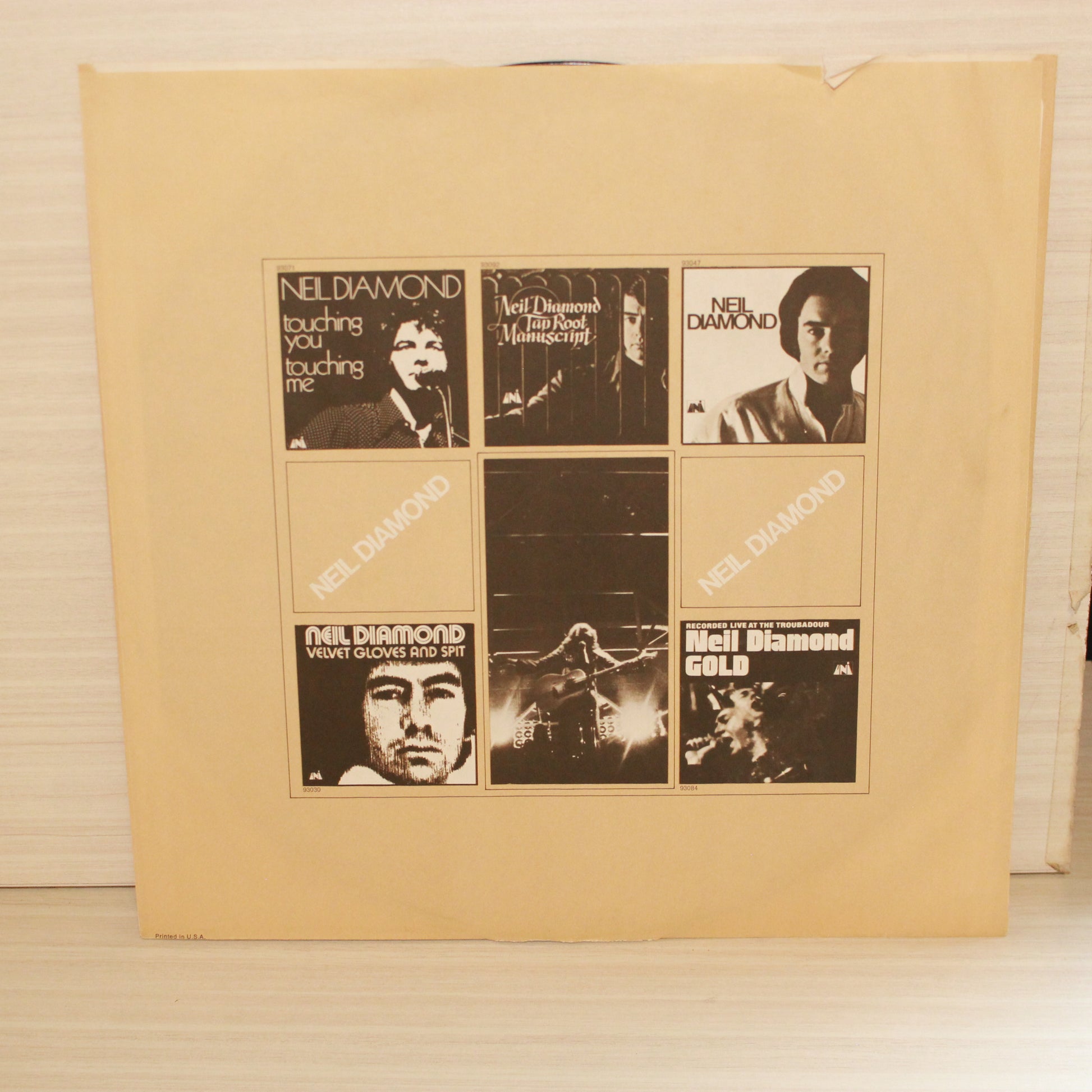 Neil Diamond : Hot August Night (LP,Album)