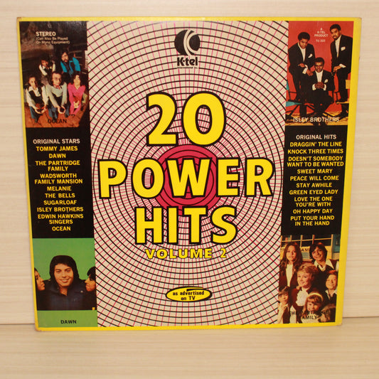 Various : 20 Power Hits Volume 2 (LP,Compilation)