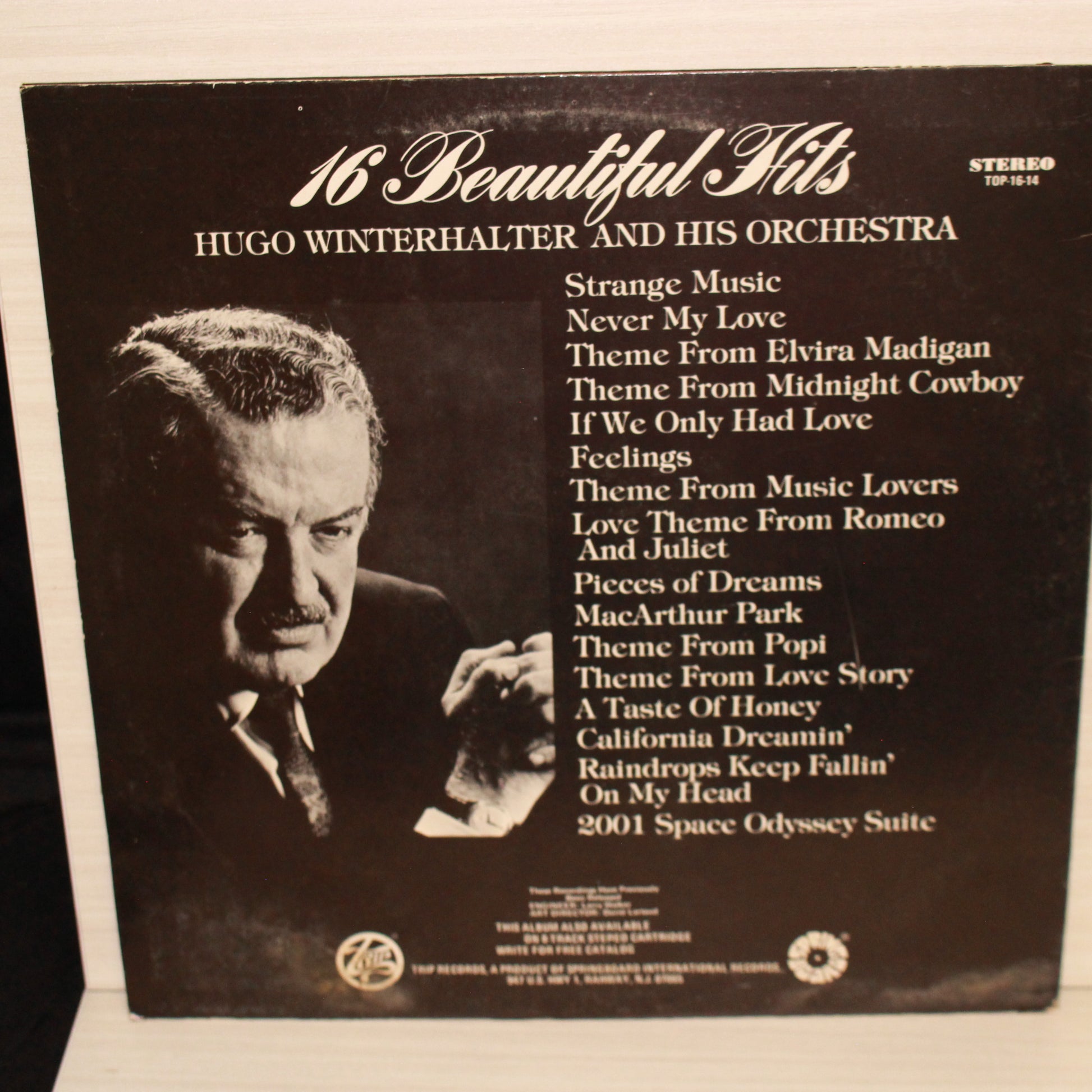 Hugo Winterhalter : 16 Beautiful Hits (LP,Compilation)