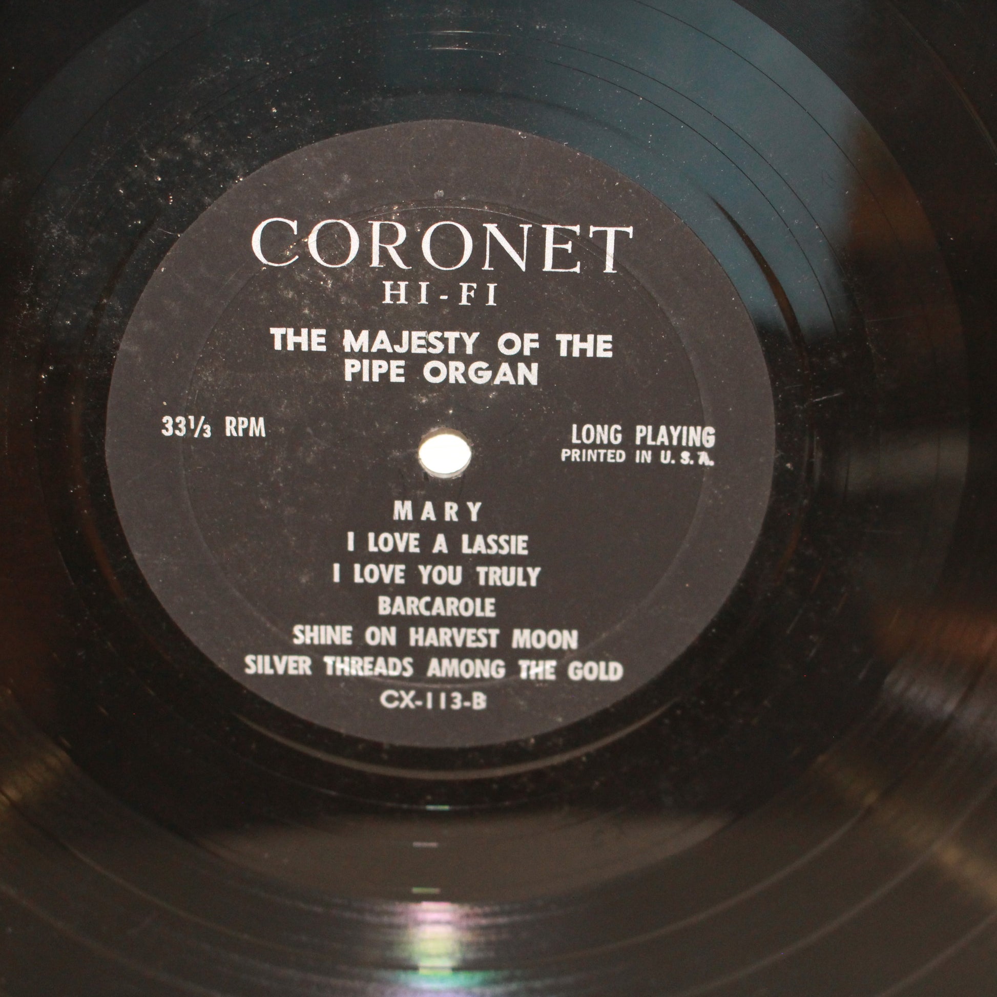 Charles Rand : The Majesty Of The Pipe Organ (LP,Album,Mono)
