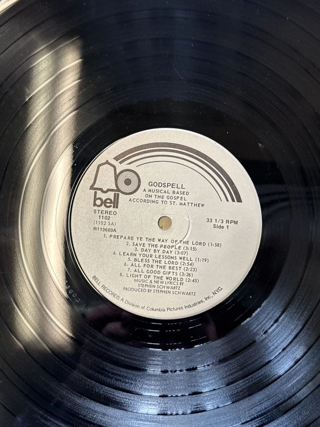 "Godspell" Original Cast – Godspell (1971, Bell Records)