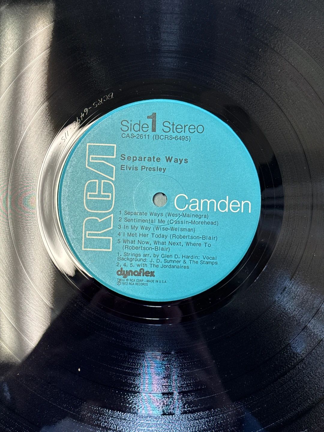 Elvis Presley – Separate Ways (1975, Pickwick)