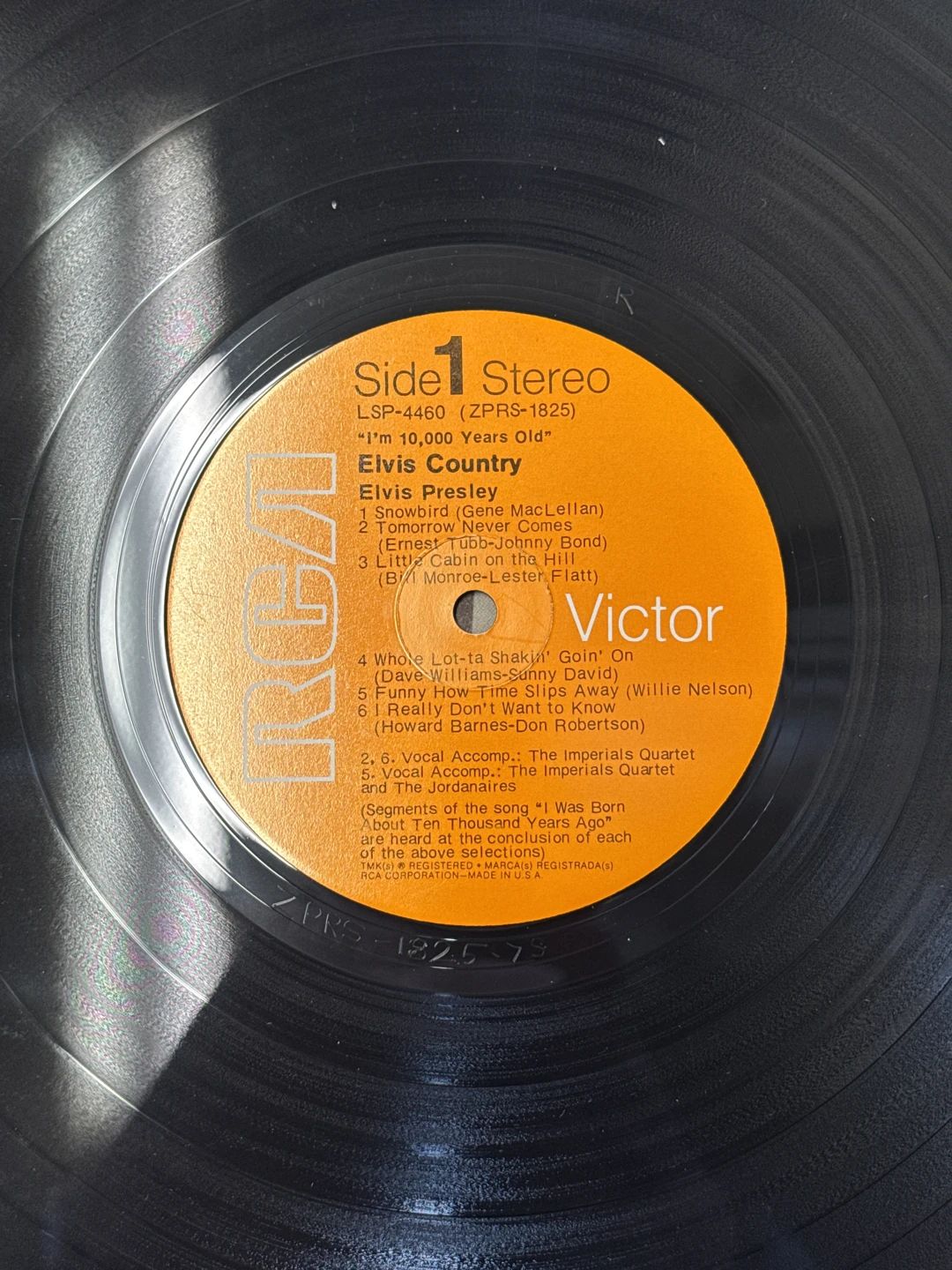 Elvis Presley – Elvis Country (I'm 10,000 Years Old) (1971, RCA Victor)