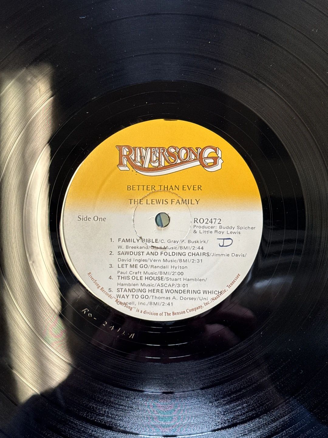 Lewis Family, The – Better Than Ever (1988, Riversong)