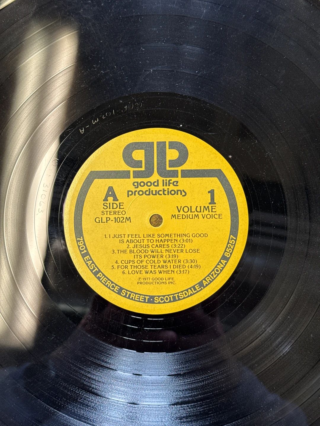 Good Life Productions – Volume (1985, Columbia)
