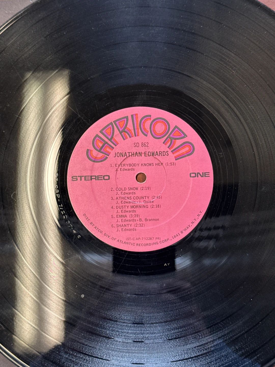 Jonathan Edwards (2) – Jonathan Edwards (1971, Capricorn Records)