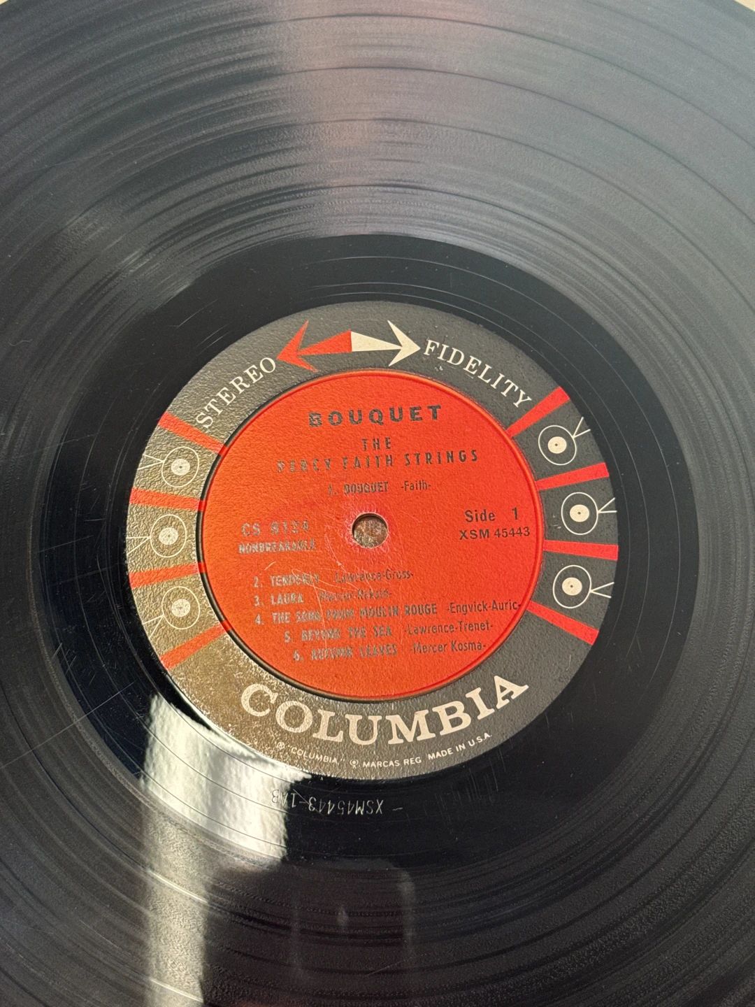 Percy Faith Strings, The – Bouquet (1959, Columbia)