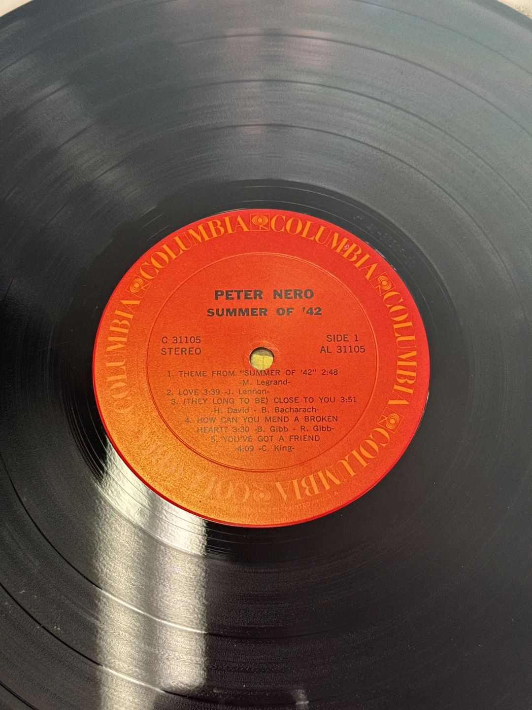 Peter Nero – Summer Of '42 (1972, Columbia)