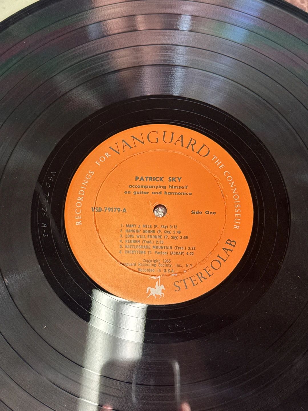 Patrick Sky – Patrick Sky (1965, Vanguard)