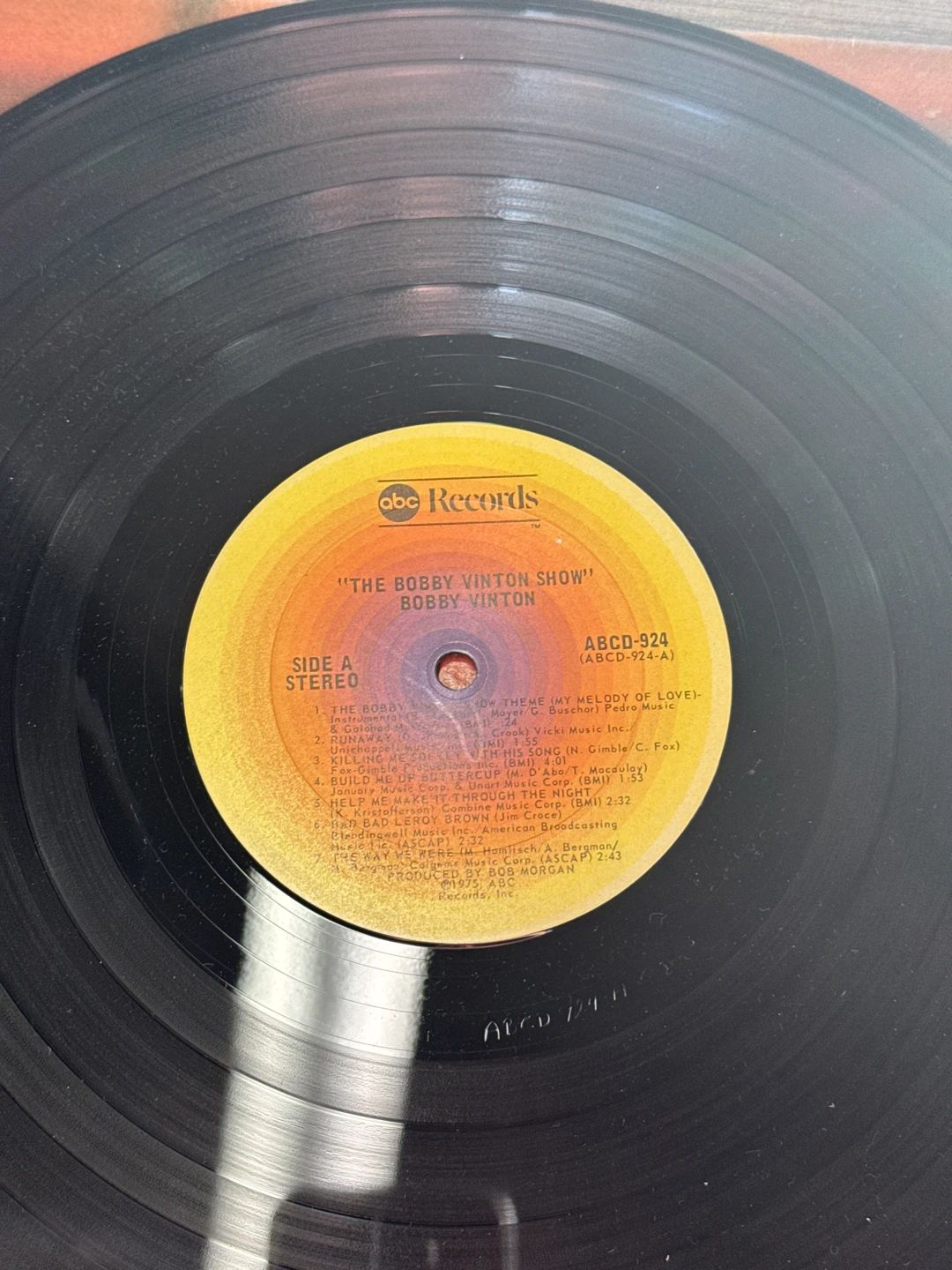 Bobby Vinton – The Bobby Vinton Show (1975, ABC Records)