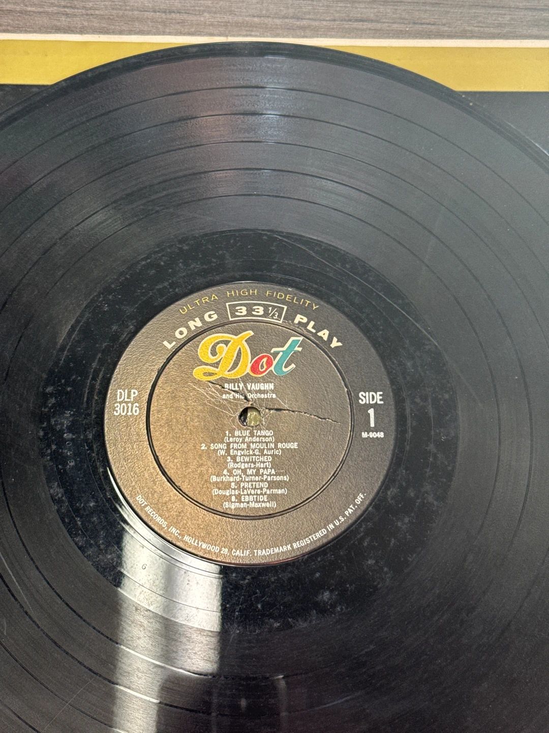 Billy Vaughn And His Orchestra – The Golden Instrumentals (1959, Dot Records)