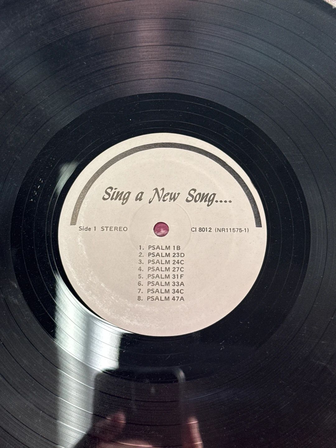 Singing Psalms, The – Sing A New Song (1999, Sony Music)