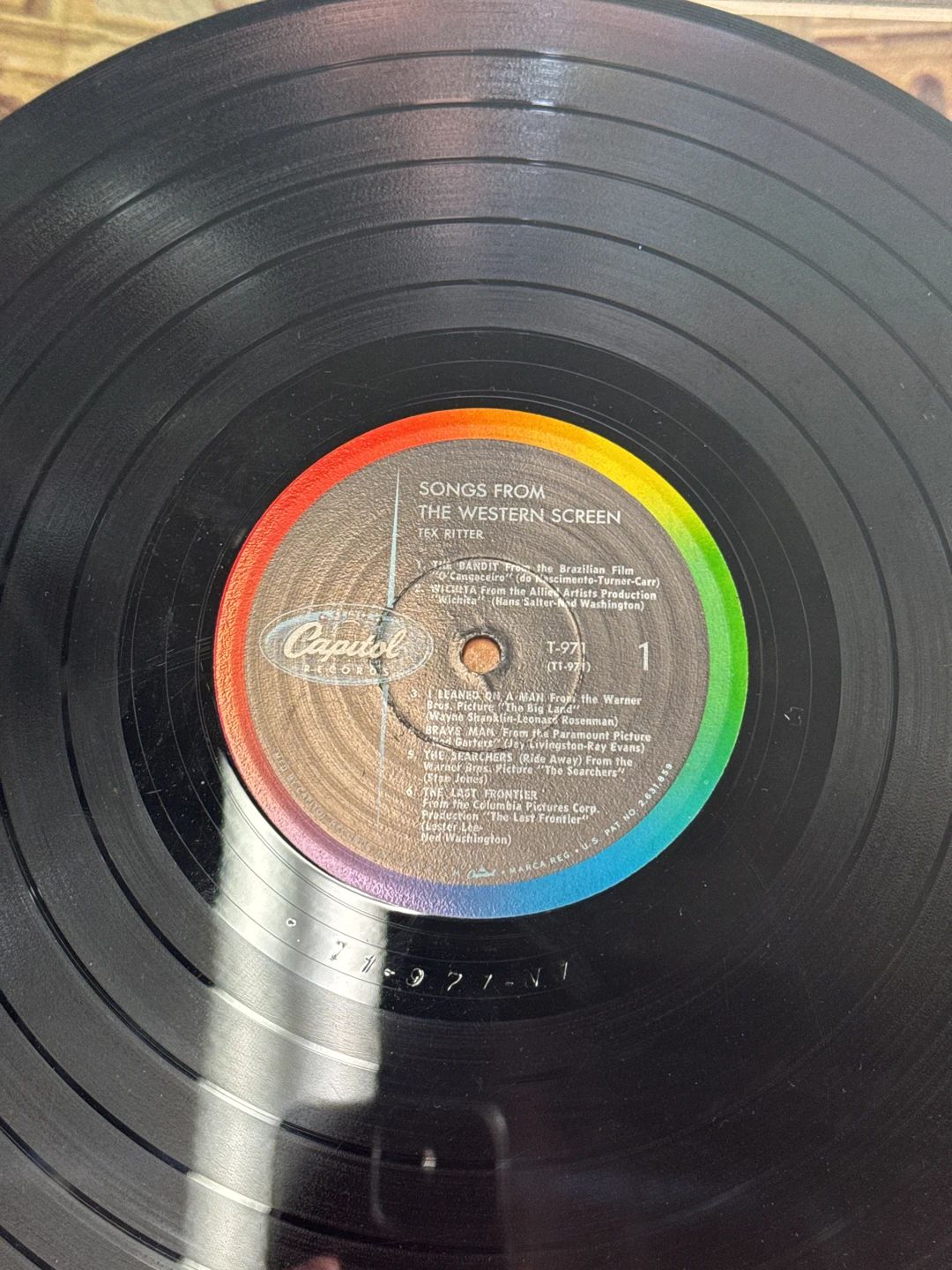 Tex Ritter – Songs From The Western Screen (1958, Capitol Records)