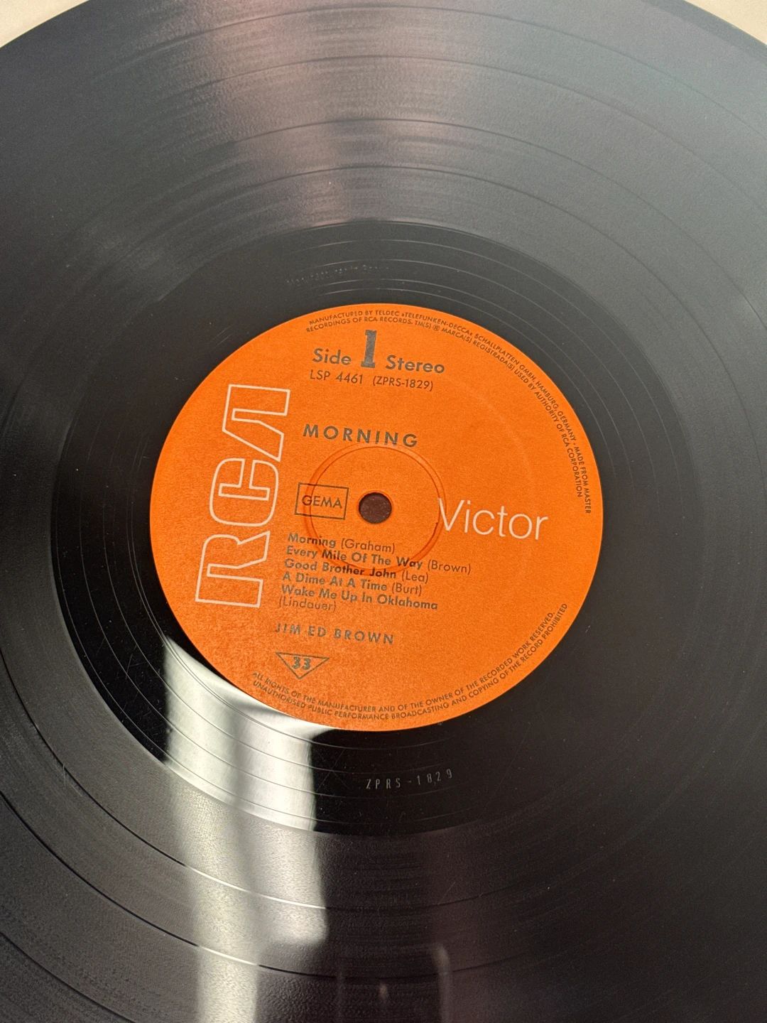 Jim Ed Brown – Morning (1973, RCA Records)