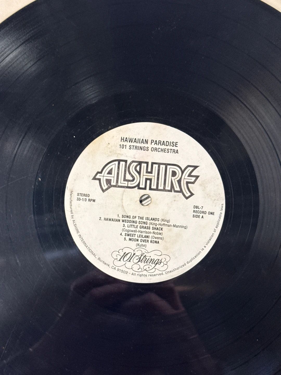 101 Strings – In A Hawaiian Paradise (1960, Somerset)