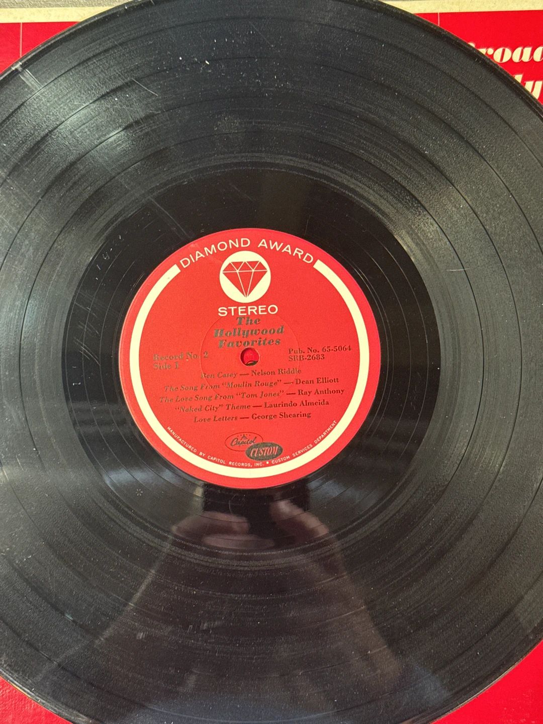 Various – The Broadway Hollywood Favorites (Capitol Records)