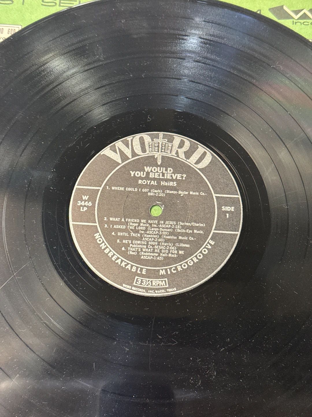 Royal Heirs, The – Would You Believe? (1969, Word)