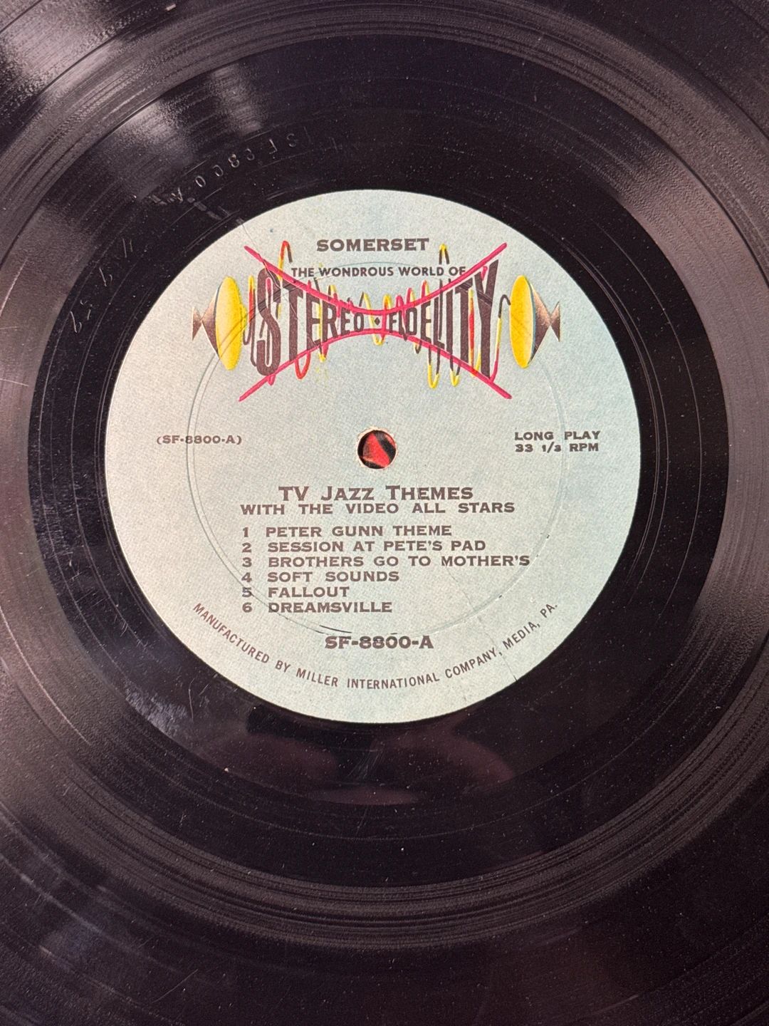 Video All-Stars, The – TV Jazz Themes (1959, Somerset)