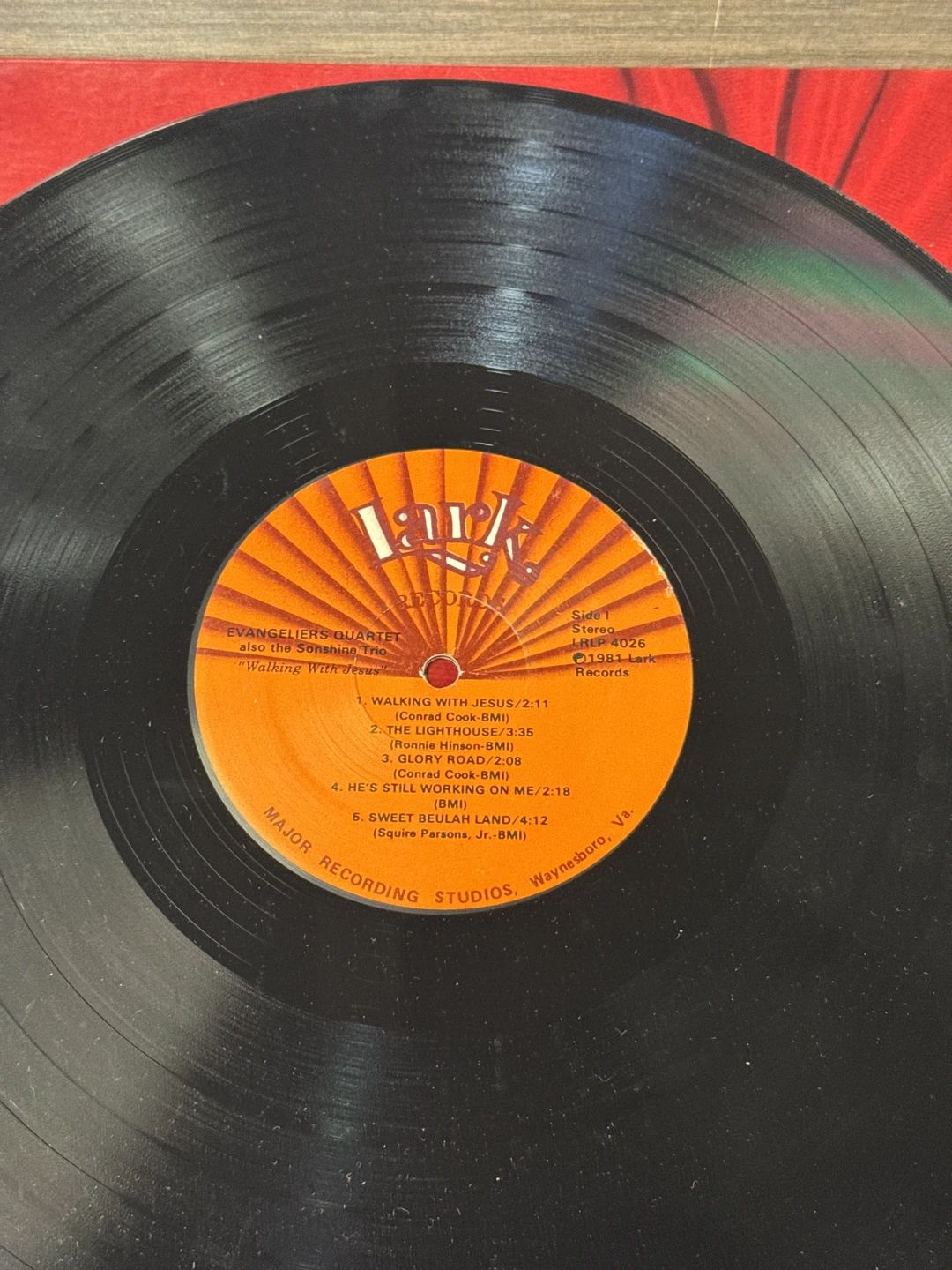 Evangeliers Quartet|The Sonshine Trio, The – Walking With Jesus (1978, Spring Records (10))