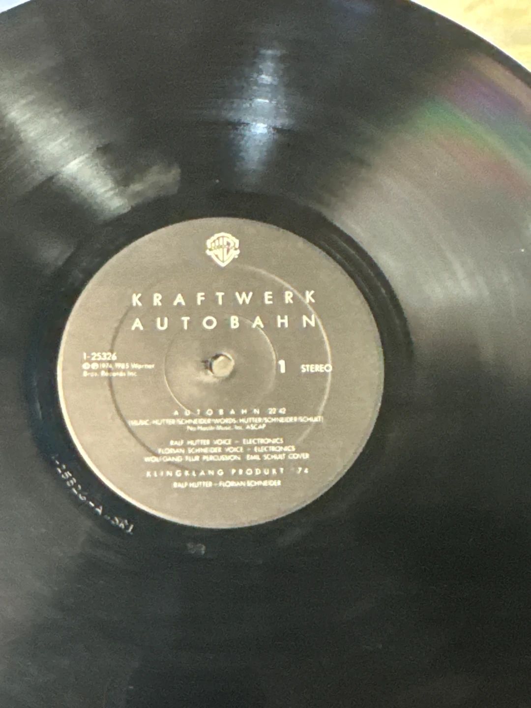 Kraftwerk – Autobahn (1985, Warner Bros. Records)