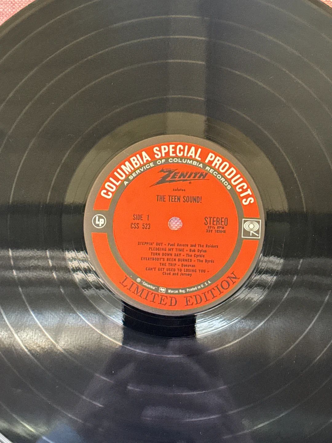 Various – Zenith Salutes... The Teen Sound! (1966, Columbia Special Products)