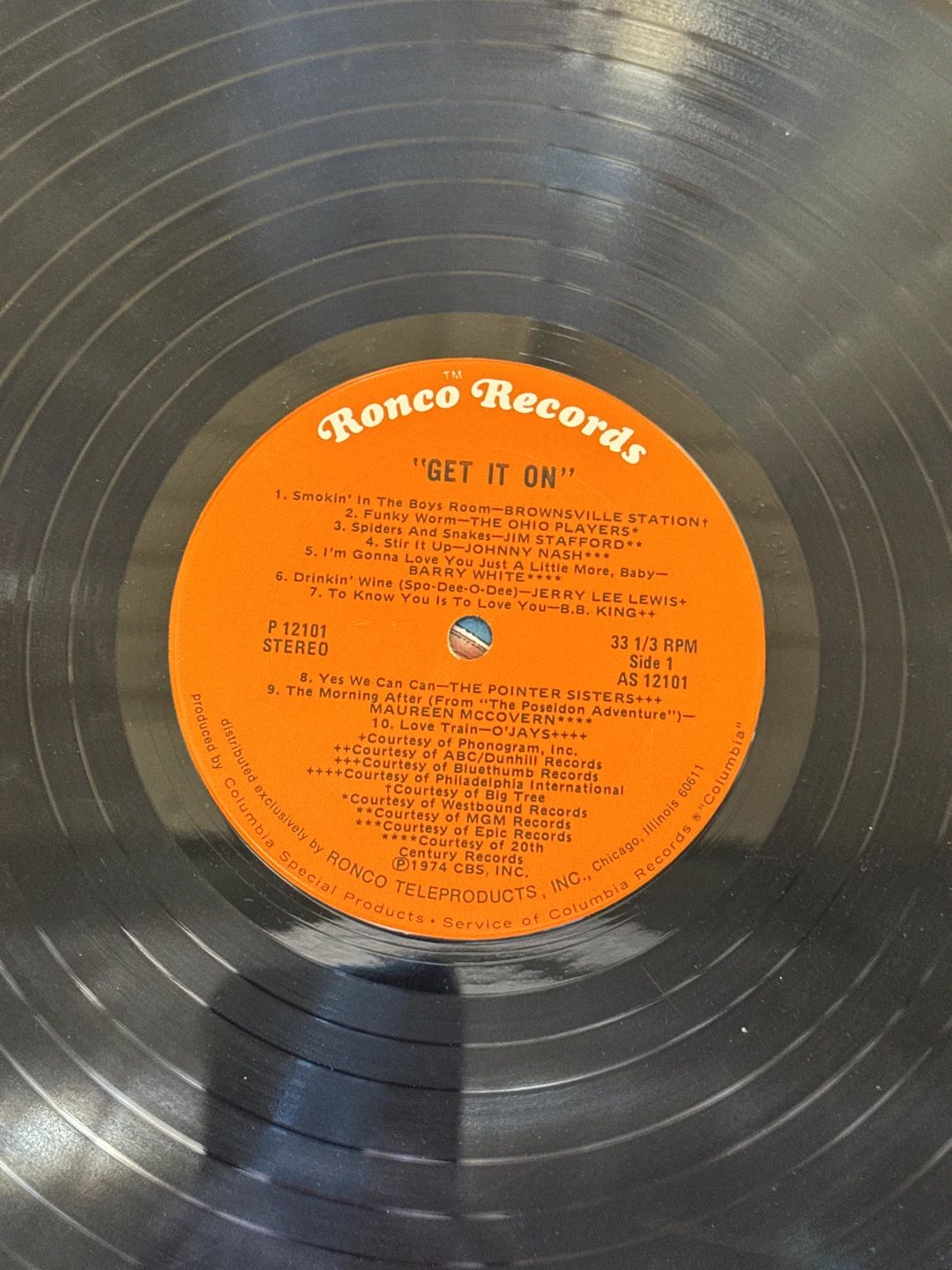Various – Get It On! (1974, Ronco)