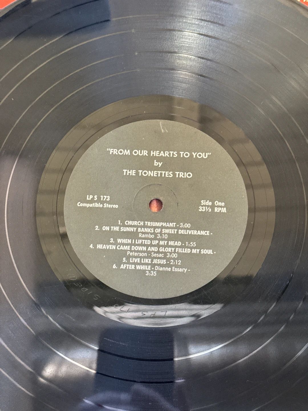 Tonettes Trio, The – From Our Hearts To You (Not On Label)