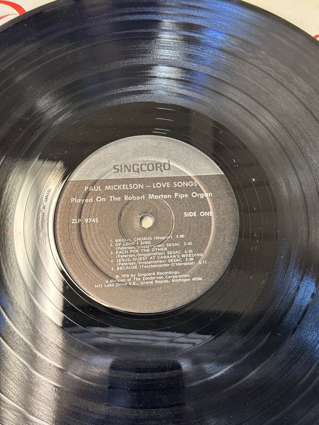 Paul Mickelson – Love Songs (1955, RCA Victor)