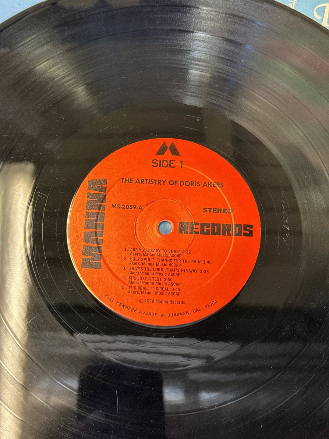 Doris Akers – The Artistry Of Doris Akers (1979, Manna Records (2))