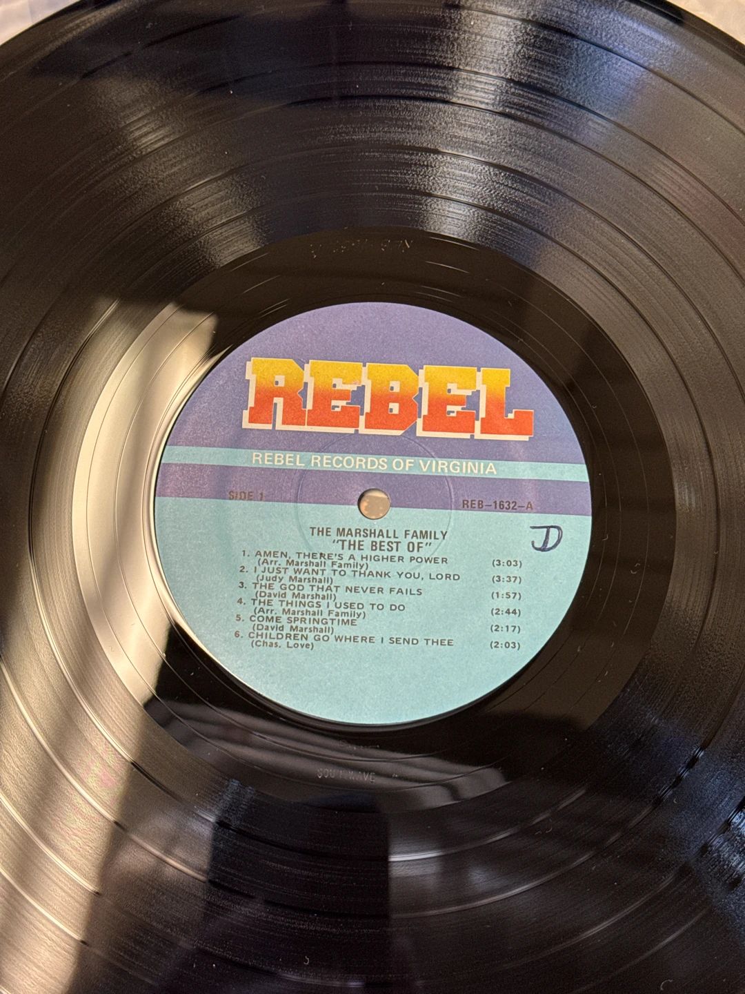 Marshall Family, The – The Best Of The Marshall Family (1985, Rebel Records (3))