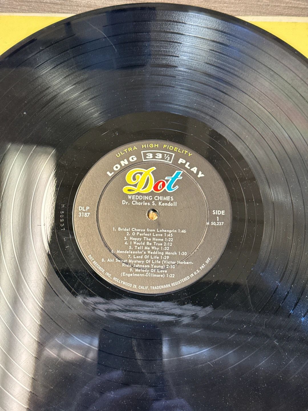 Dr. Charles S. Kendall – Wedding Chimes (1959, Dot Records)