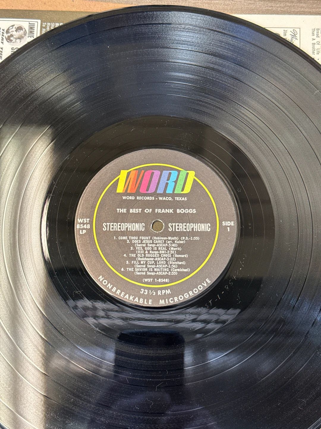 Frank Boggs – The Best Of Frank Boggs (1971, Word)
