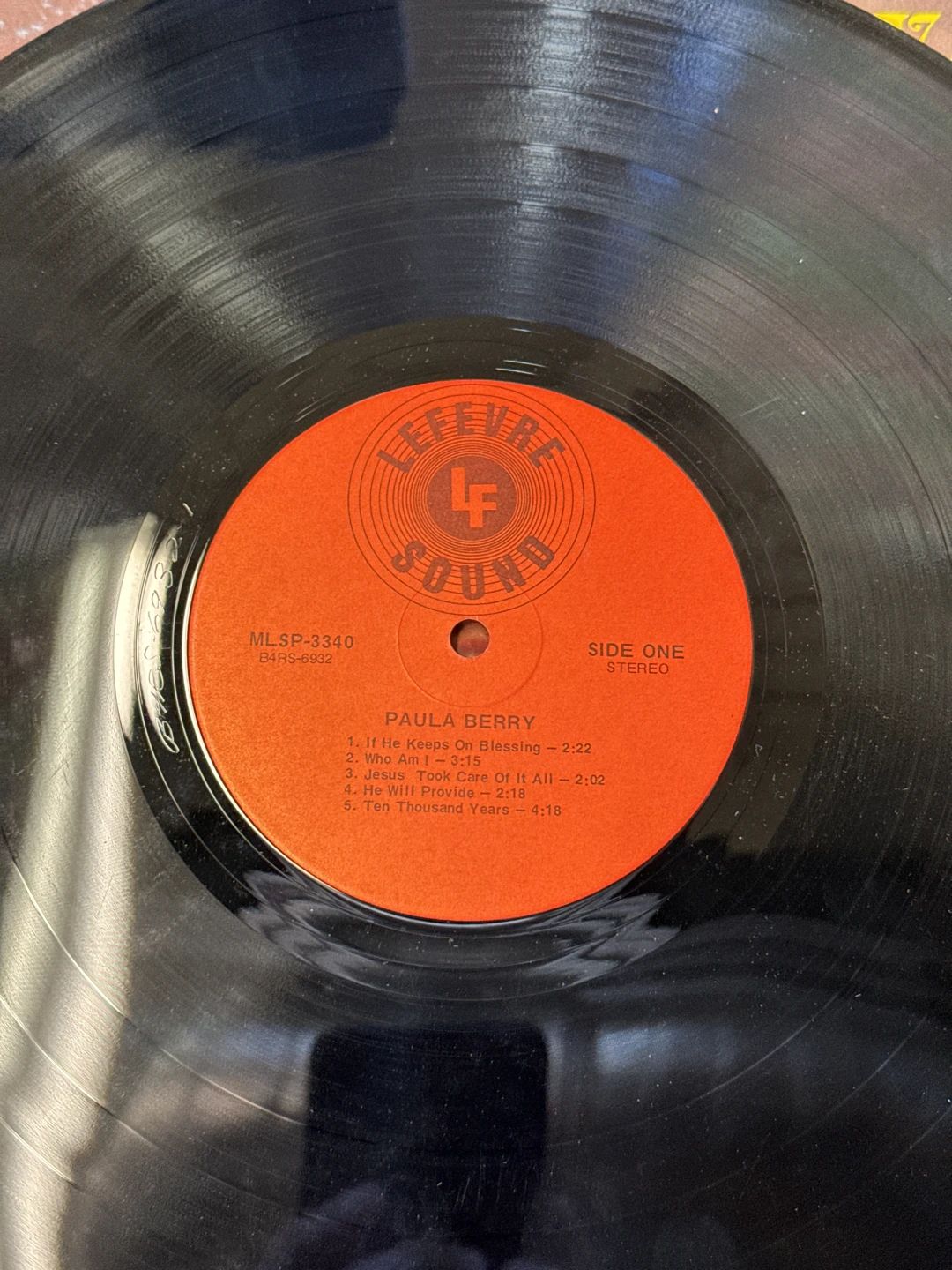 Paula Berry – Precious Old Book (1972, Lefevre Sound)