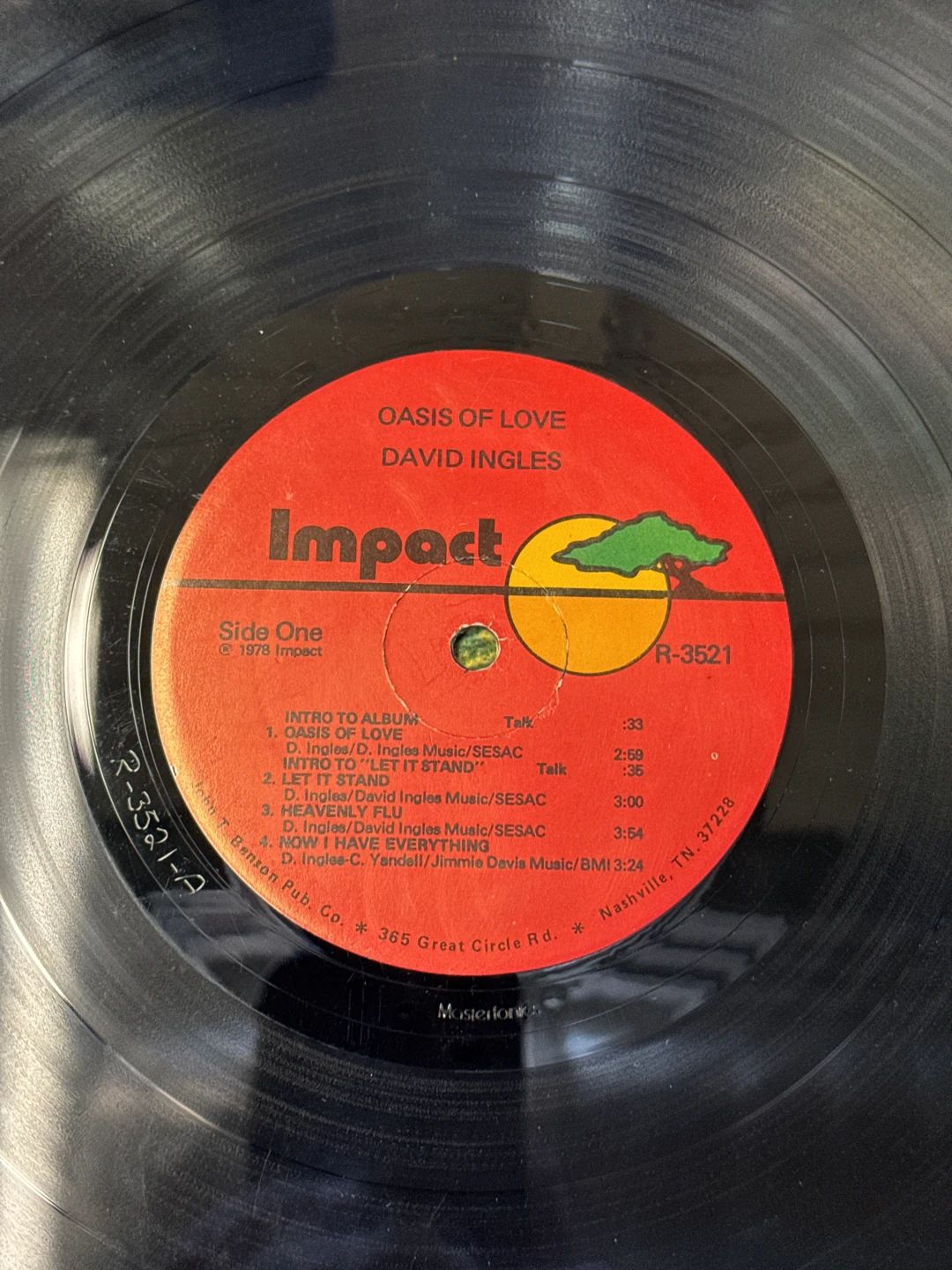 David Ingles – Oasis Of Love (1978, Dip (2))