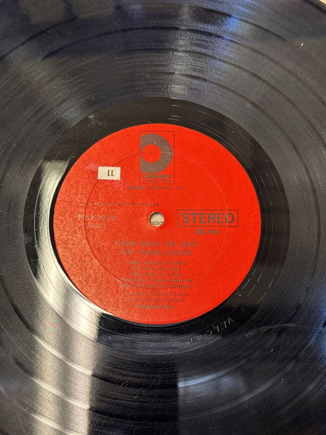Young Lovers, The – Those Were The Days (Design Records (2))