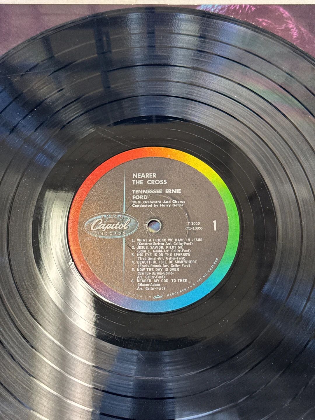 Tennessee Ernie Ford – Nearer The Cross (1962, Capitol Records)