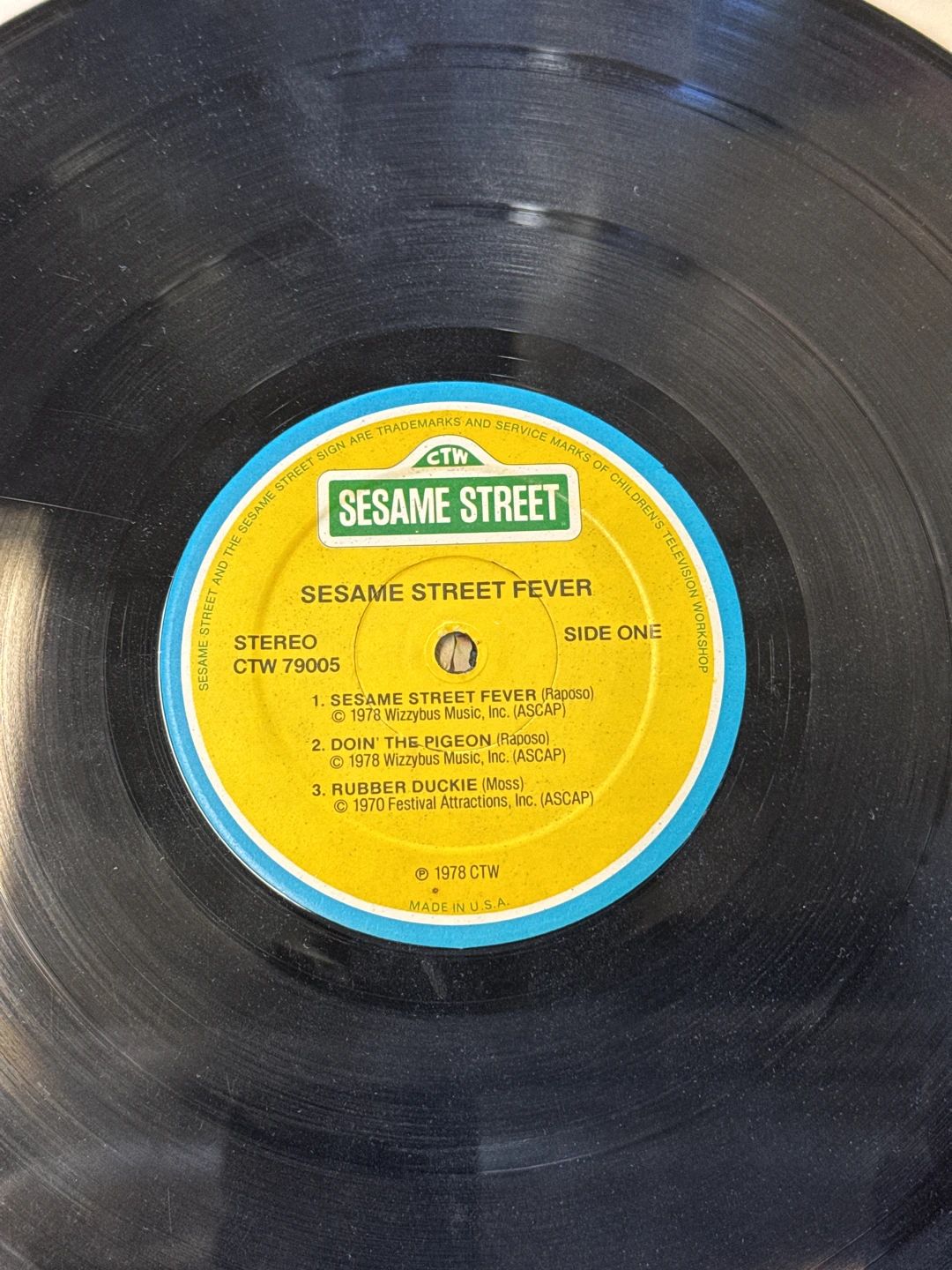 Sesame Street – Sesame Street Fever (1978, Children's Television Workshop)