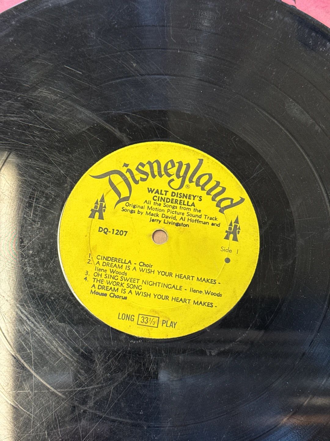 Various – Walt Disney's Cinderella (Disneyland)