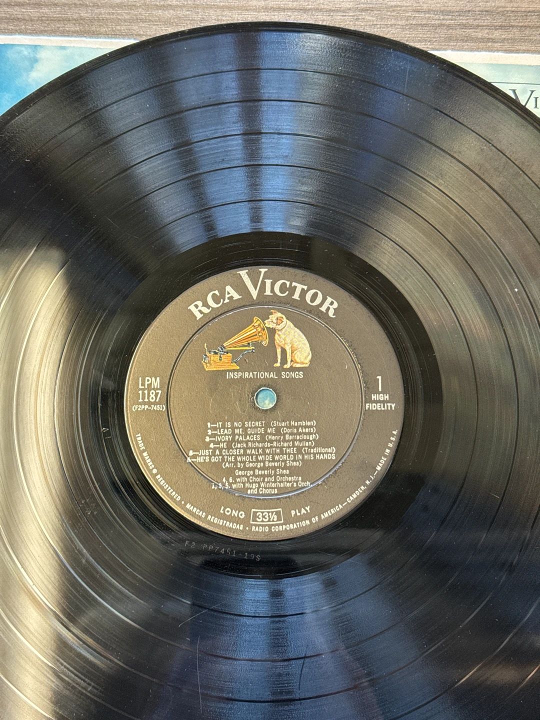 George Beverly Shea – Inspirational Songs (1956, RCA Victor)