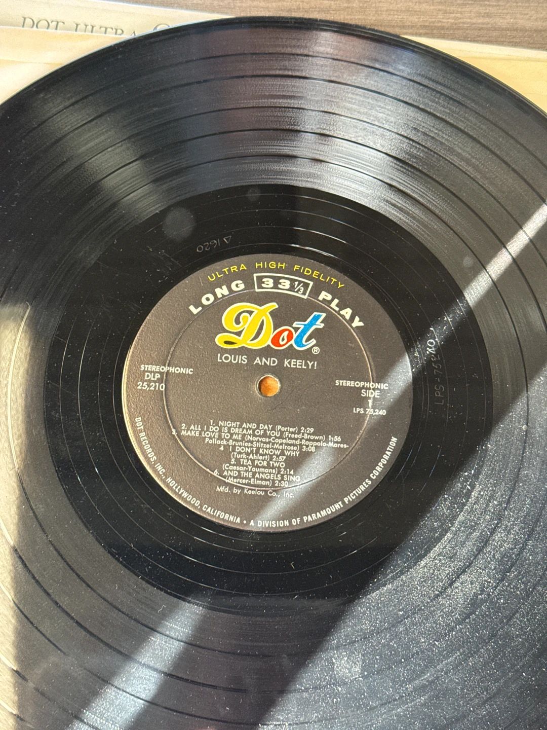 Louis Prima & Keely Smith – Louis And Keely! (1959, Dot Records)