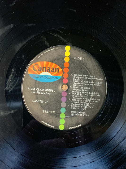 Florida Boys, The – First Class Gospel (1975, Canaan Records)