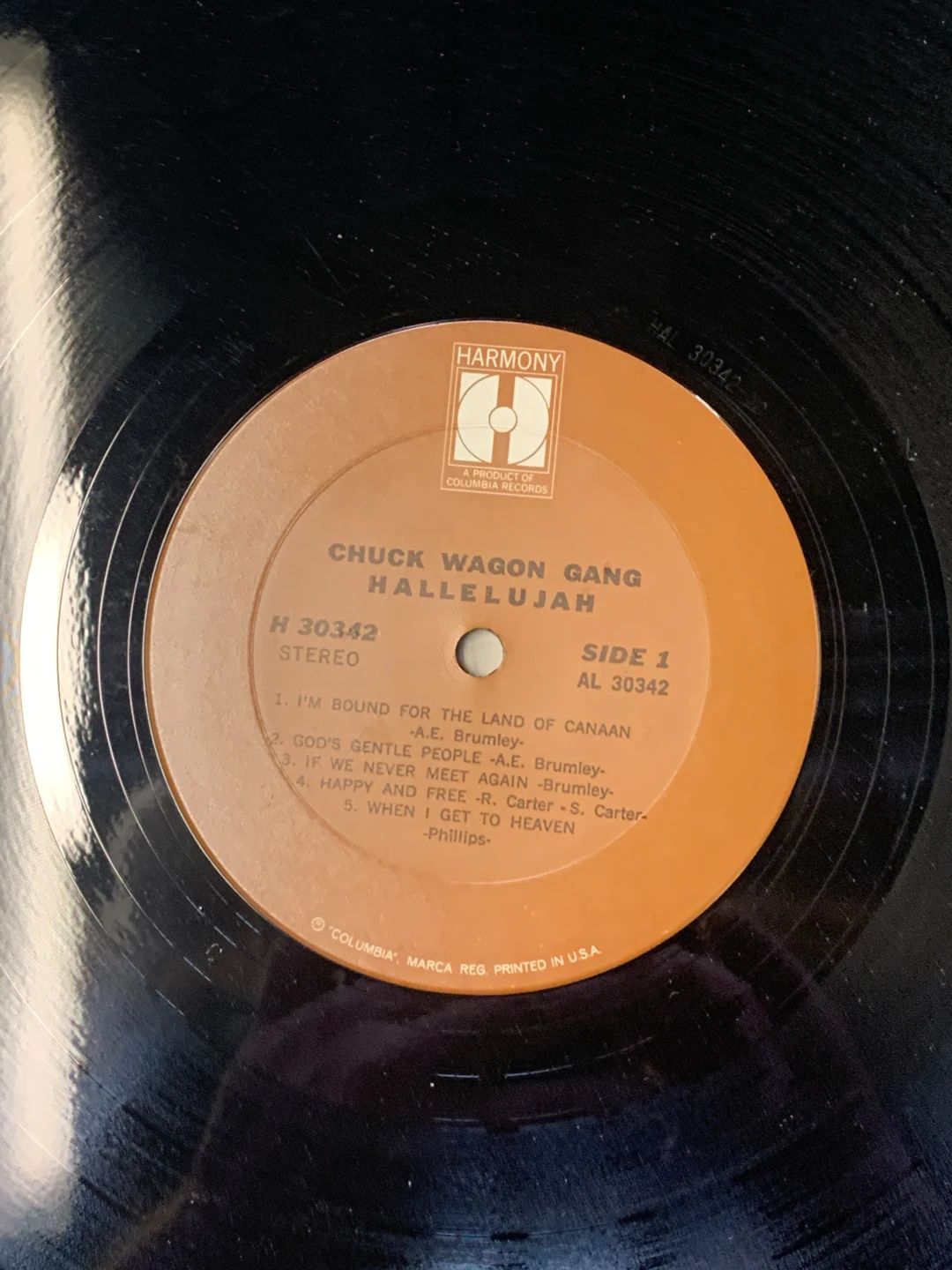 Chuck Wagon Gang – Hallelujah (1971, Harmony (4))