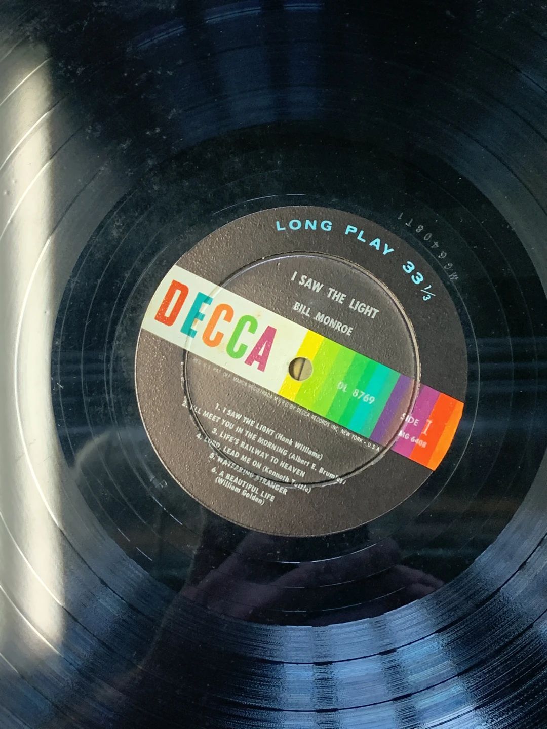 Bill Monroe – I Saw The Light (1958, Decca)