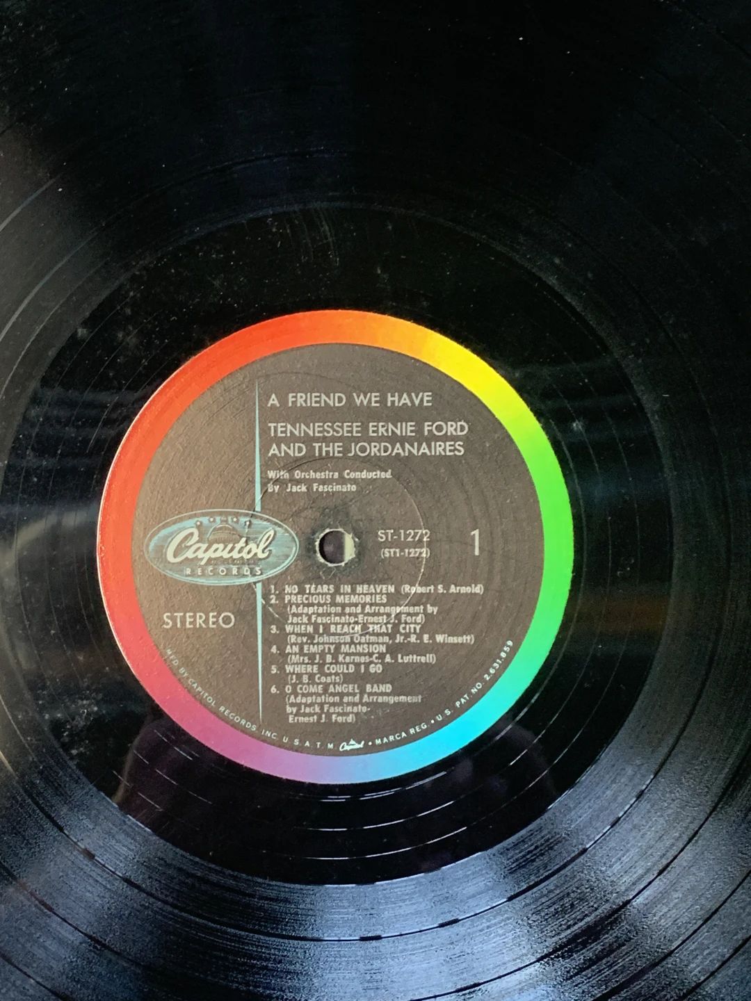 Tennessee Ernie Ford|The Jordanaires – A Friend We Have (1968, Capitol Records)